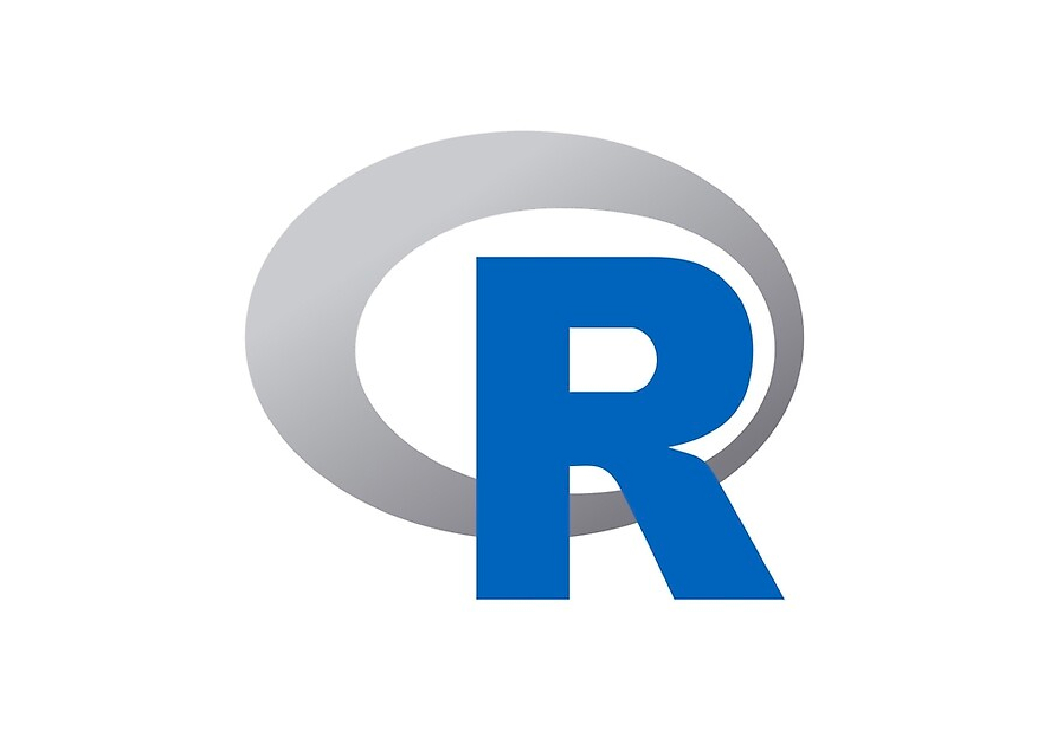 R language logo