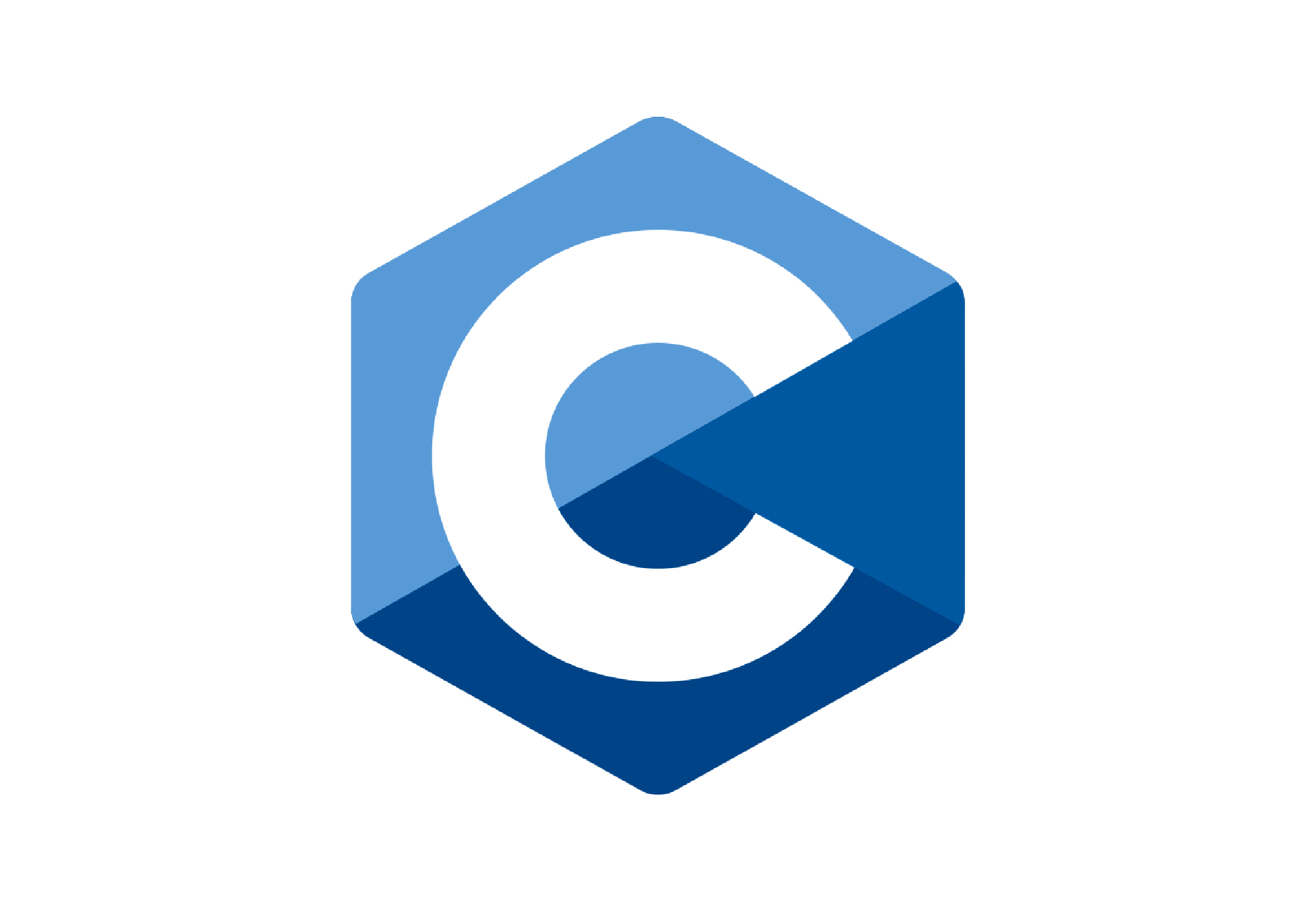 C language logo