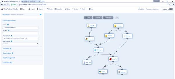 ProActive Workflow Studio