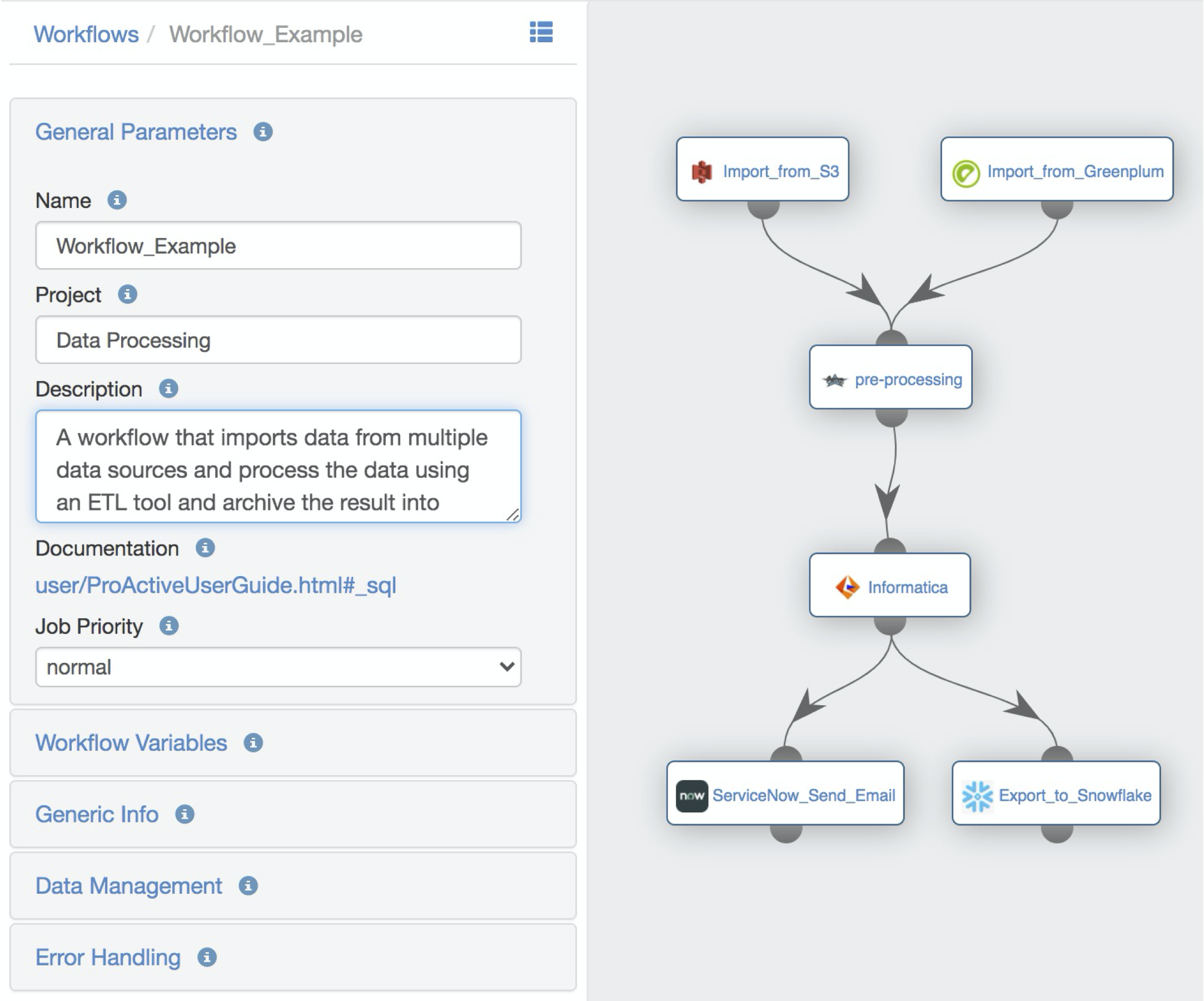 Workflow low code ActiveEon ProActive