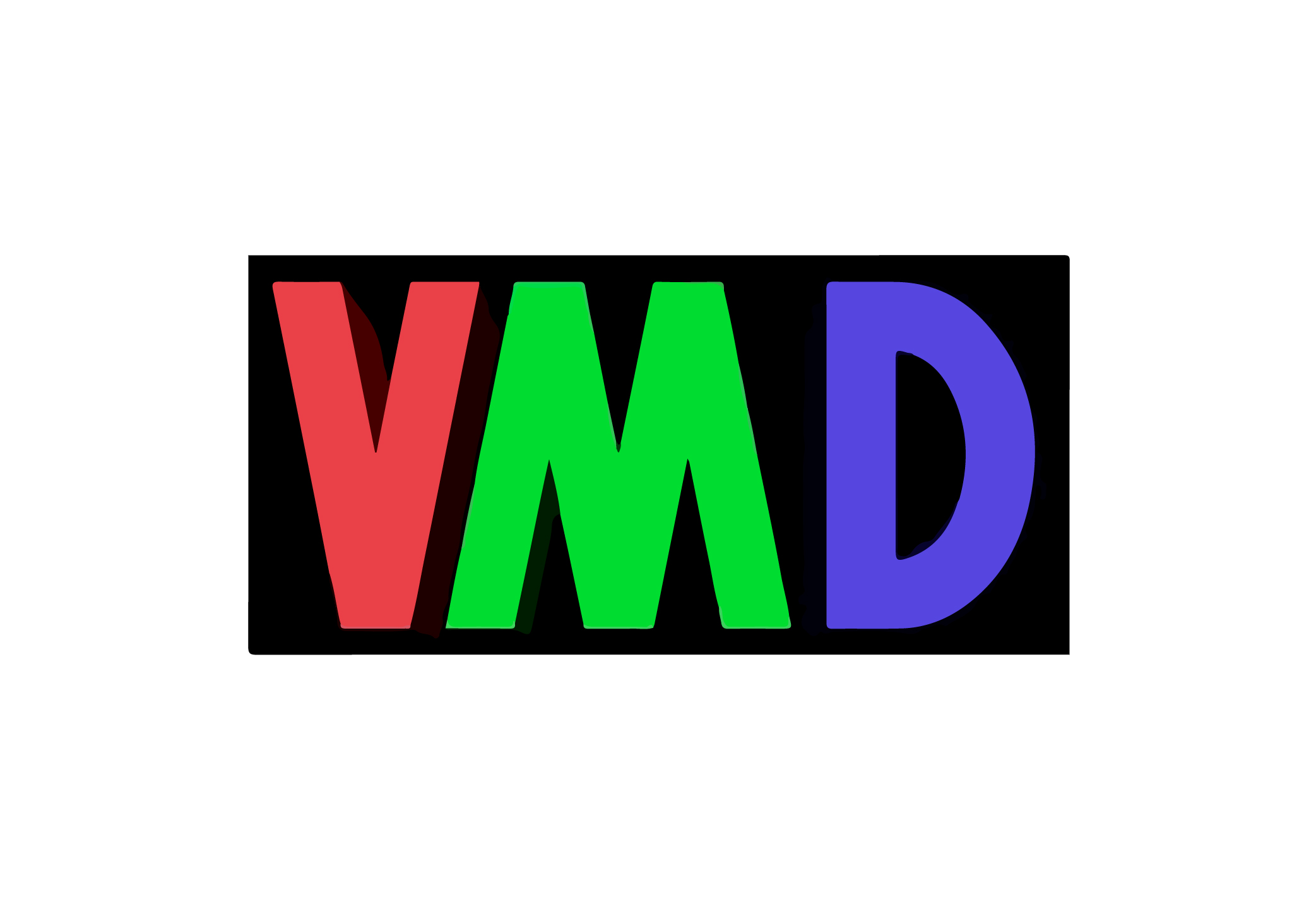 Visual Molecular Dynamics (VMD) logo