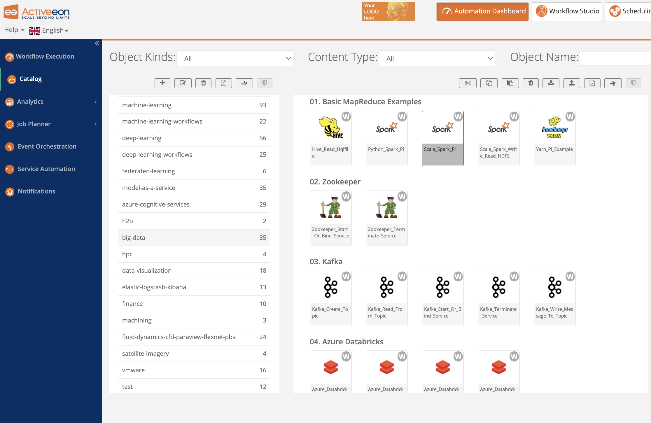 ActiveEon ProActive Catalog