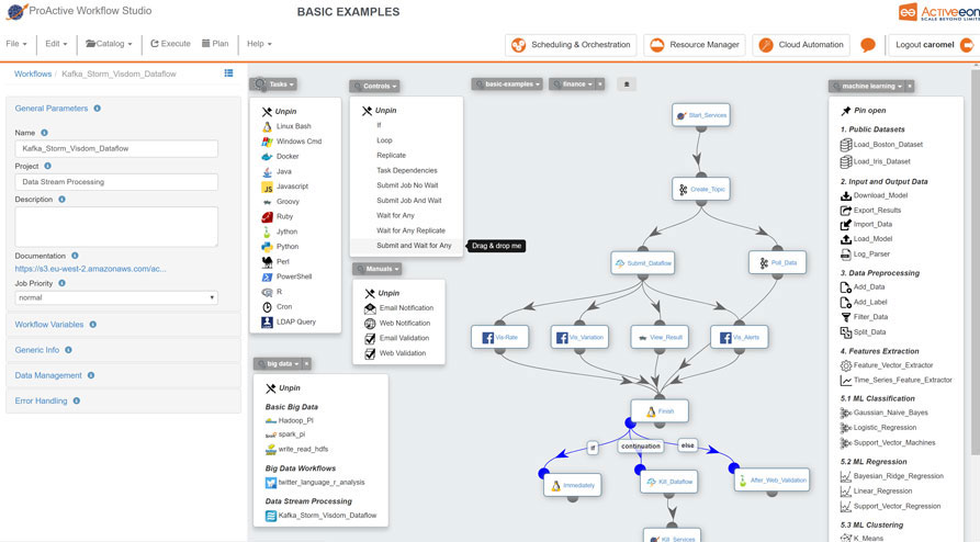 Big data automation