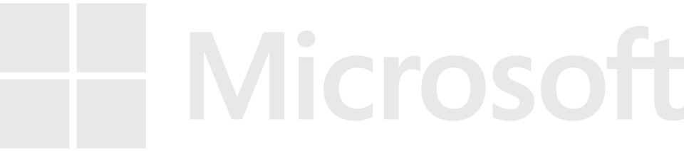 Microsoft logo white