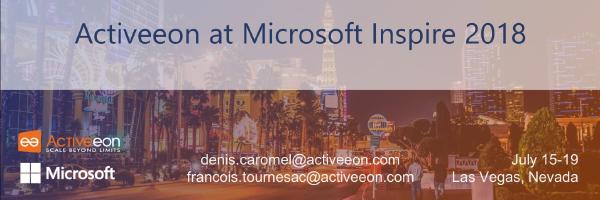 Activeeon at Inspire 2018 in Las Vegas